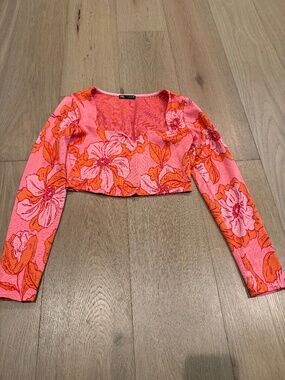 Zara size medium, long sleeve shirt